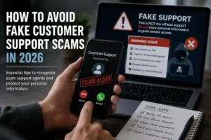 Avoid Fake Customer Support Scams in 2026