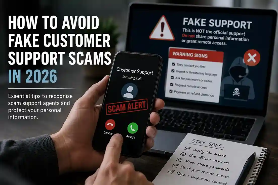 Avoid Fake Customer Support Scams in 2026