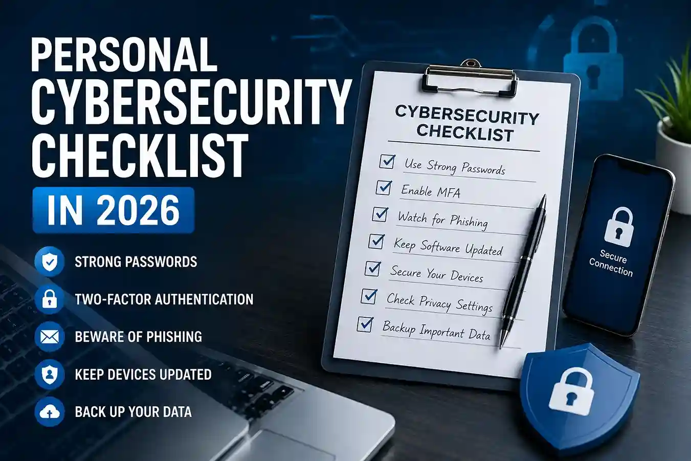 Personal Cybersecurity Checklist