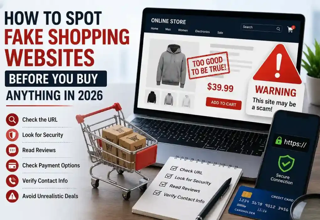 Spot Fake Shopping Websites Before You Buy Anything