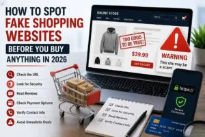 Spot Fake Shopping Websites Before You Buy Anything