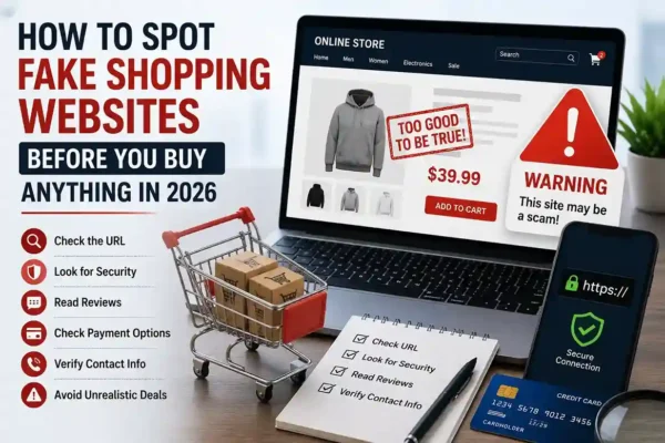 Spot Fake Shopping Websites Before You Buy Anything