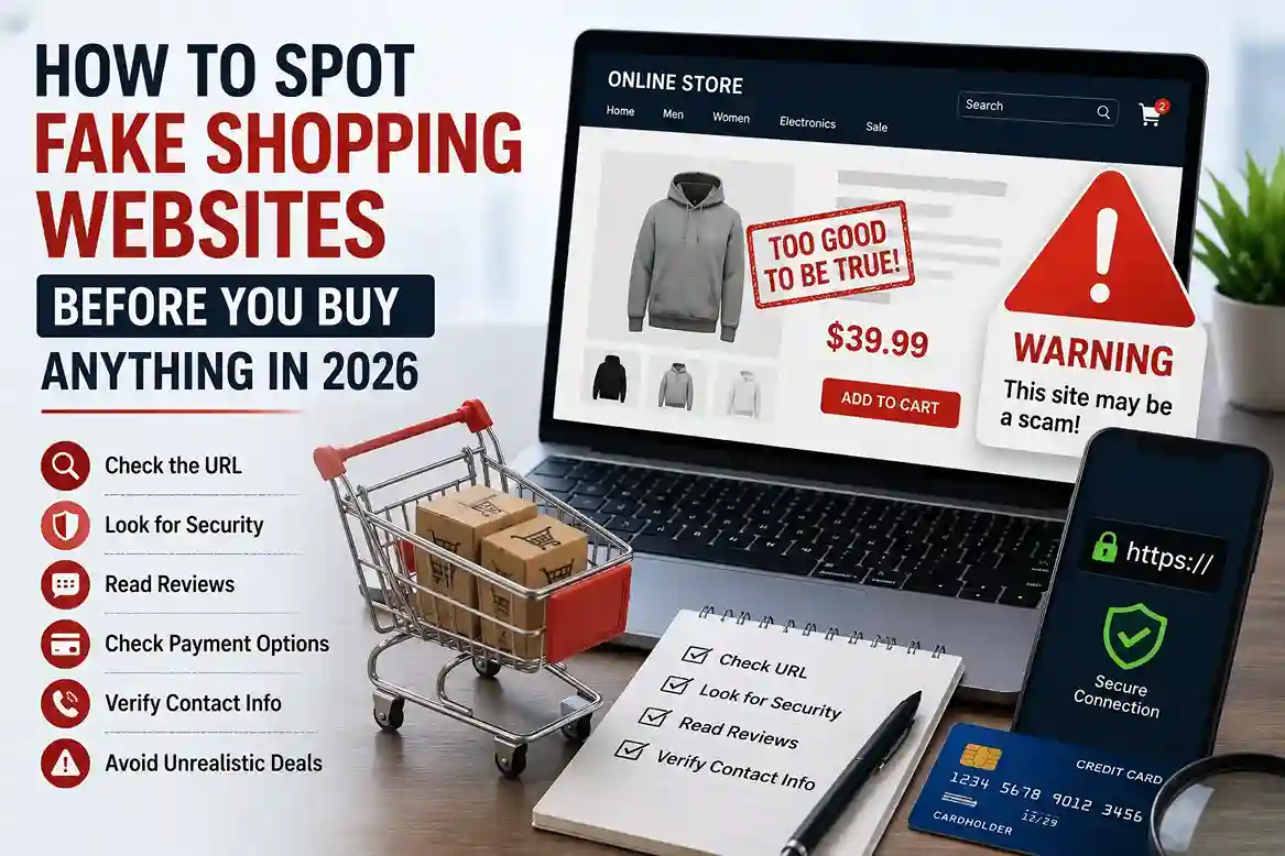 Spot Fake Shopping Websites Before You Buy Anything