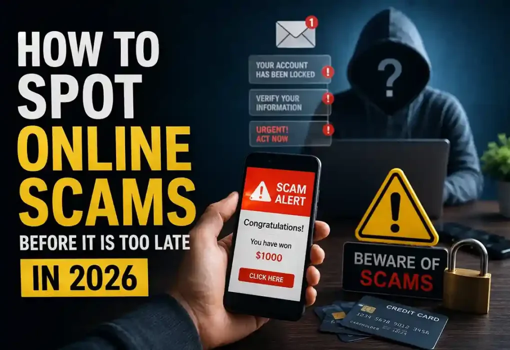 Spot Online Scams Before It Is Too Late in 2026