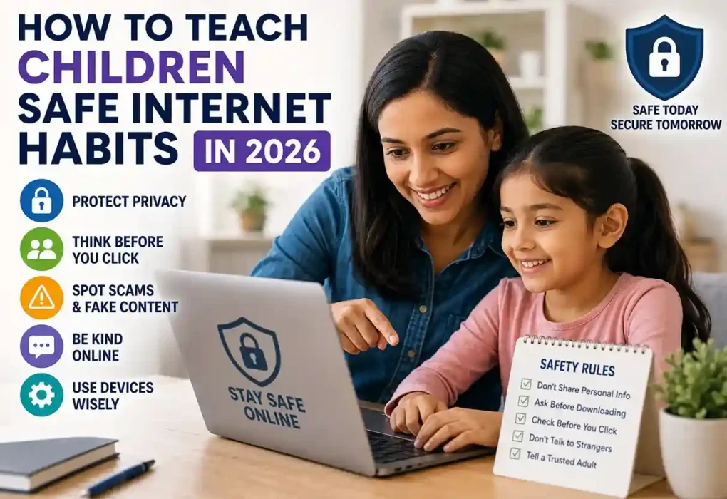 teach children safe internet habits