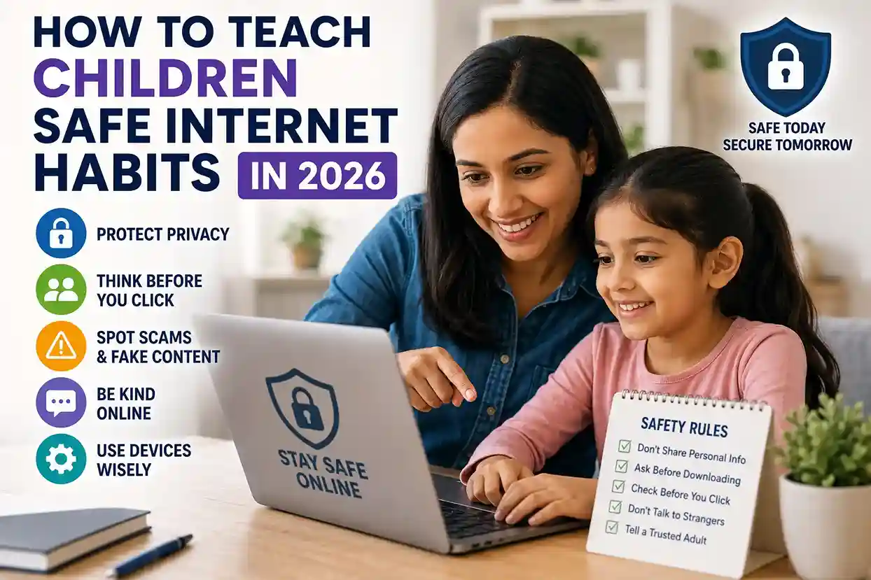 teach children safe internet habits