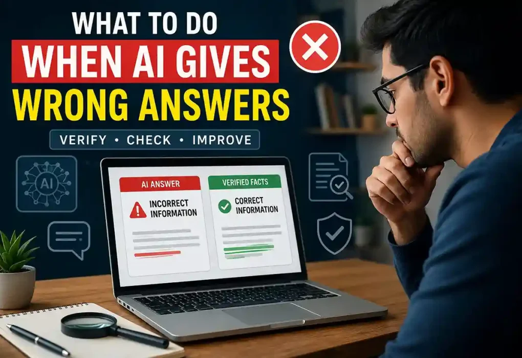 What to Do When AI Gives Wrong Answers