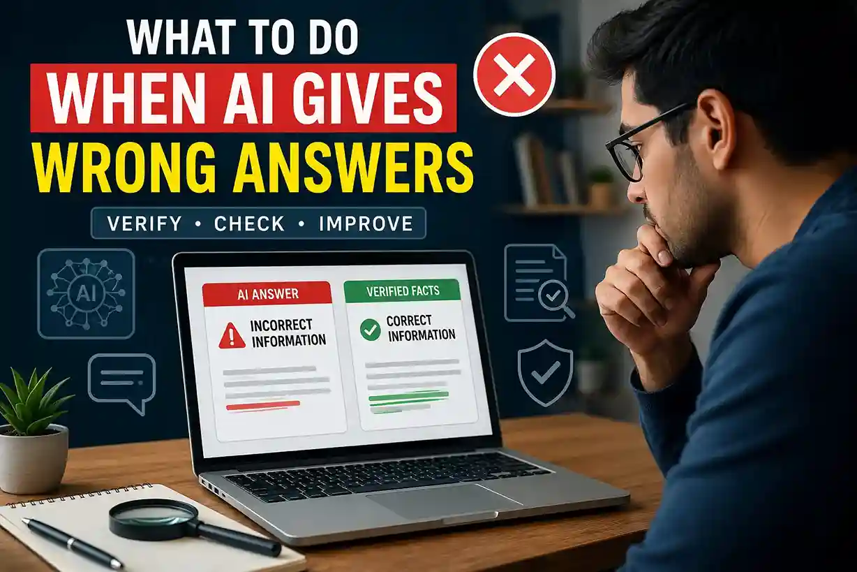 What to Do When AI Gives Wrong Answers
