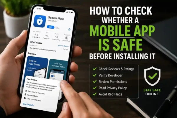 Check Whether a Mobile App Is Safe Before Installing It