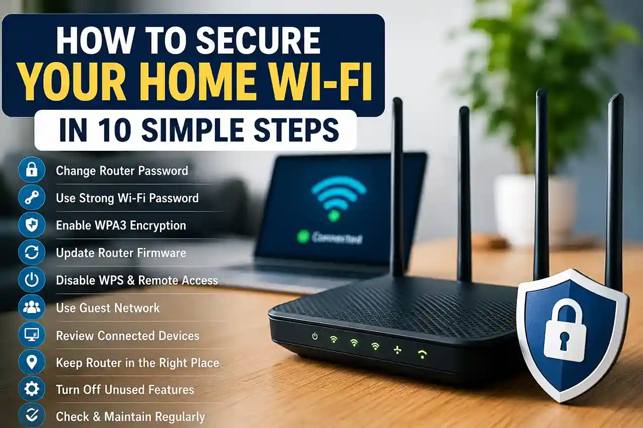 Secure Your Home Wi-Fi in 10 Simple Steps